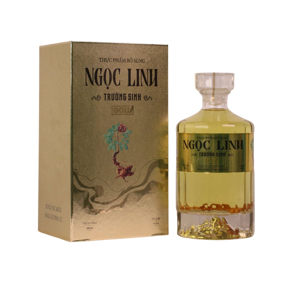 Bình Sâm Ngọc Linh Trường Sinh GOLD 500ml