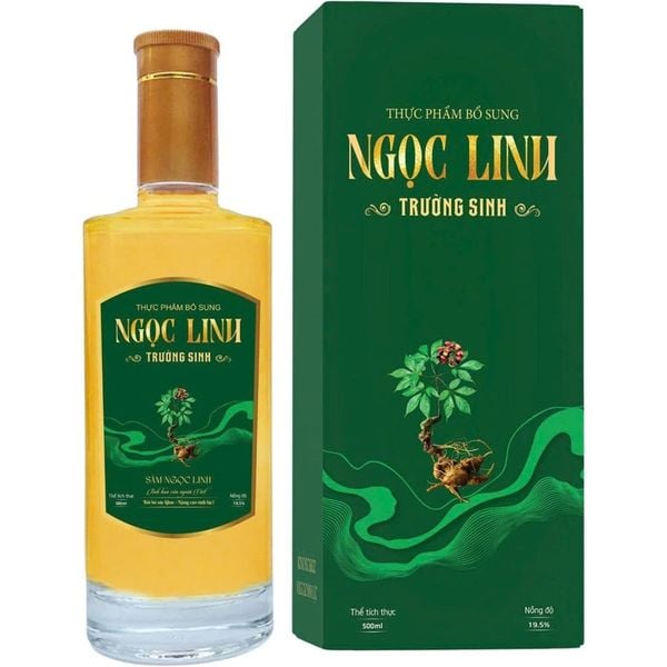  Bình Sâm Ngọc Linh Trường Sinh Green 500ml 