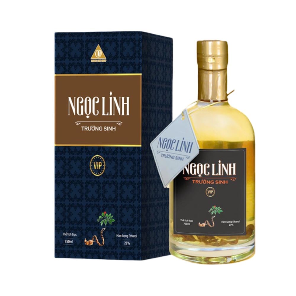 Rượu Sâm Ngọc Linh Trường Sinh VIP 750ml Chính Hãng