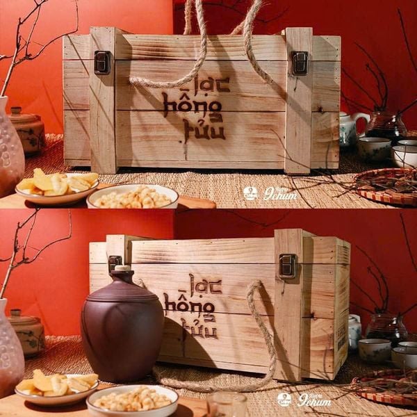  Lạc Hồng Tửu 9chum (Thùng 3 Chum x 1 Lít) 