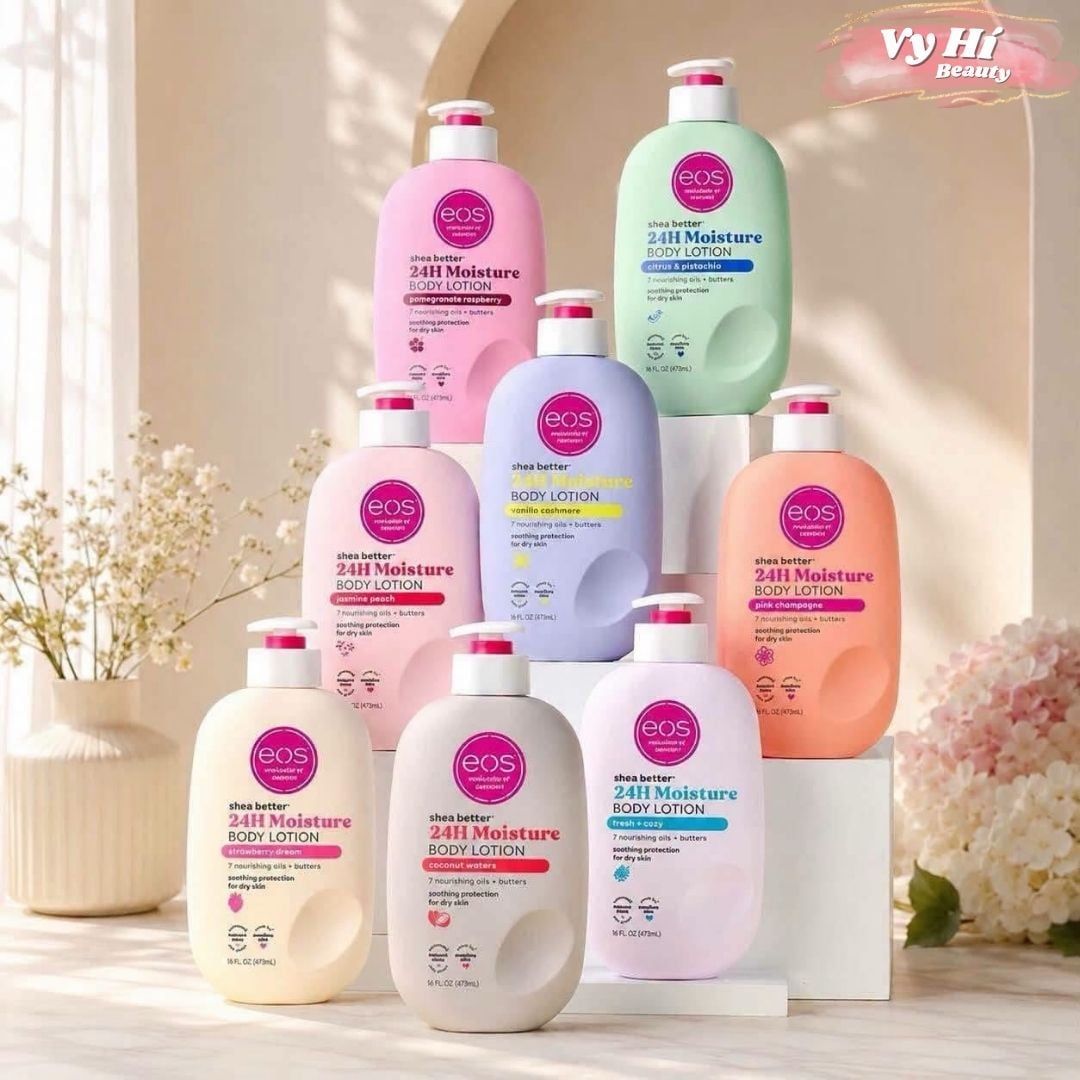 Dưỡng thể EOS Shea Better 24H Moisture Body Lotion 473ml