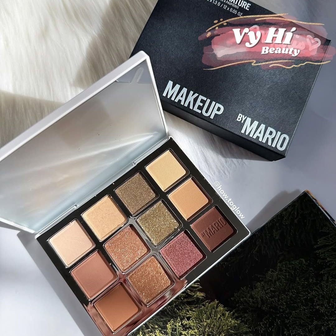 Bảng mắt Makeup By Mario Ethereal Eyes NATURE 12 ô
