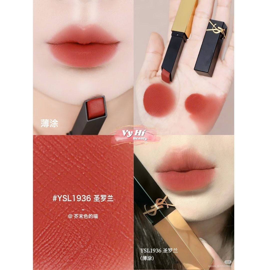 Son YSL The Slim Couture Matte MẪU MỚI 2025 2.2g