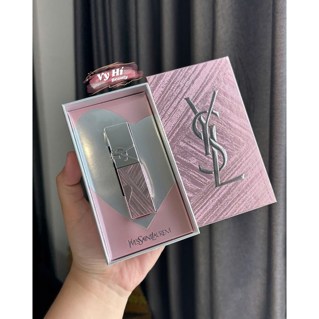 Set YSL VÂN HỒNG 1 son + 1 box giấy + 1 túi giấy limited