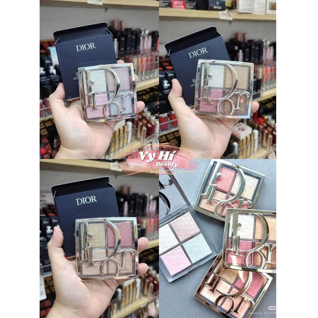 Bảng bắt sáng Dior 4 ô Backstage Glow Maximizer 10g BOX XANH