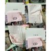 Túi đựng make up Dior hồng bông mềm 20.5 x 14 cm