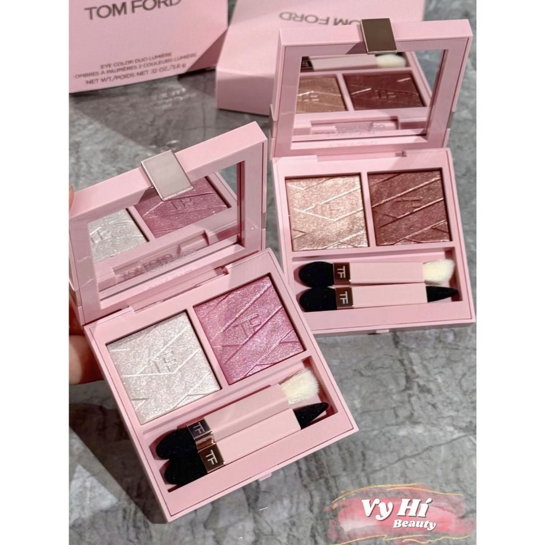 Bảng mắt Tom Ford Eye Color Duo Lumiere 2 ô kèm cọ 3.6g