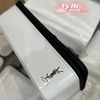Túi YSL trắng đựng đồ makeup 19 x 6 x 13.5 cm