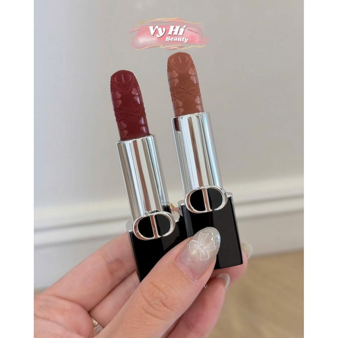 BST CỎ 4 LÁ - Son thỏi Dior Velvet vỏ mới nam châm 3.5g