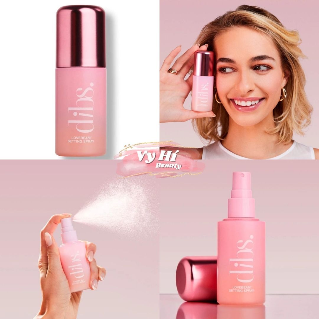 Xịt makeup DIBS Lovebeam Setting Spray Blurring & Balancing Face & Body 60ml