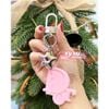 Móc khóa gift Dior HỒNG hương nước hoa