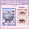 Mi giả MLEN DIARY Cụm Tai Thỏ Tự Nhiên