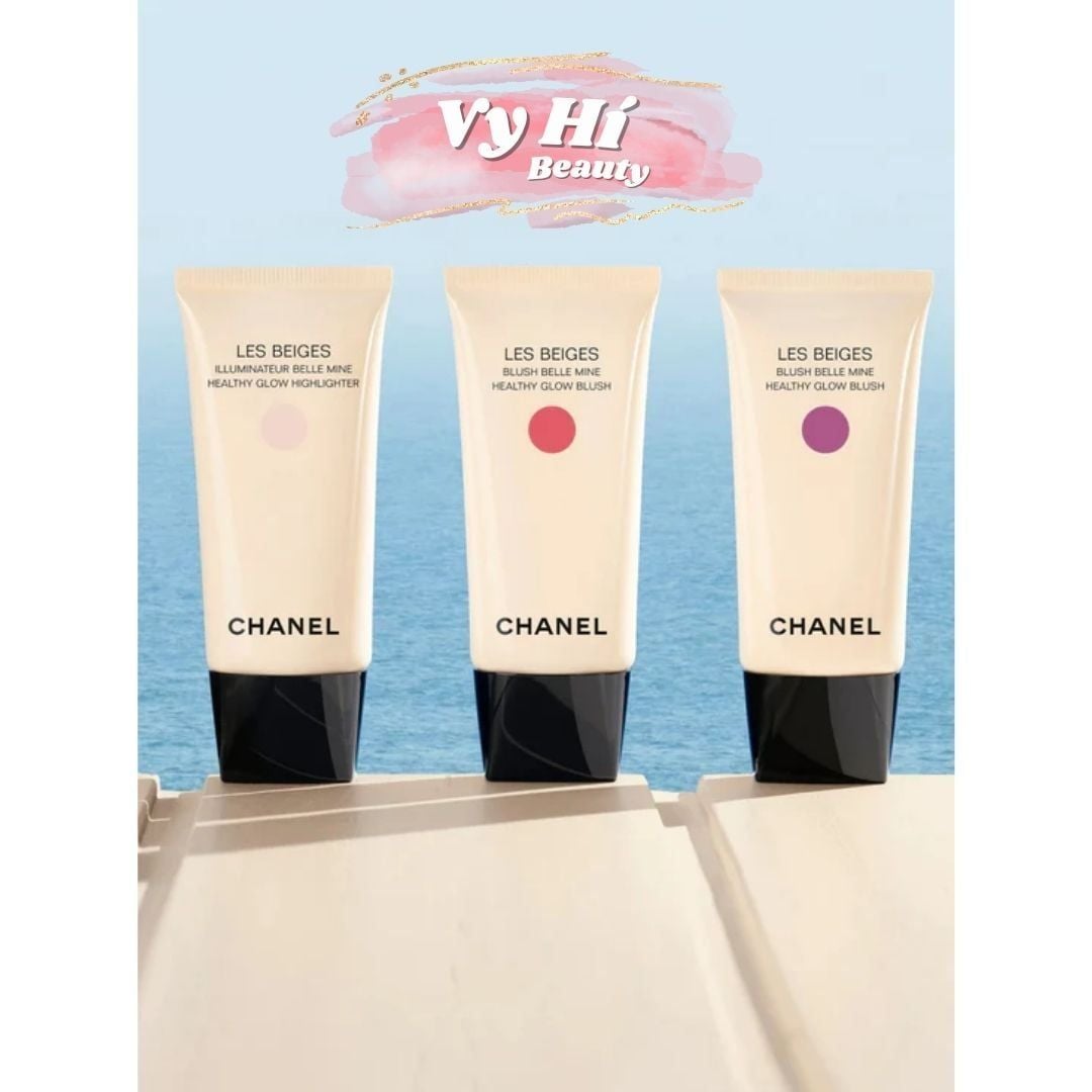 Má kem Chanel Les Beiges Blush Belle Mine Healthy Glow Blush 30ml