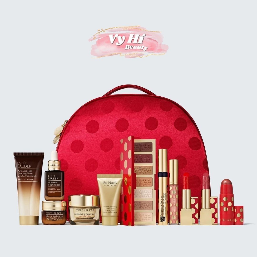 Set vali Estee Lauder 12 món
