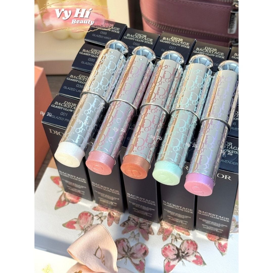 Bắt sáng Dior THỎI Backstage Glassy Glow Stick Dewy Highlighter Multi-use Iridescent Balm 6g