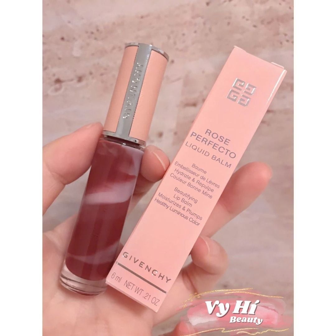 Son bóng Givenchy Rose Perfecto Liquid Balm 6ml