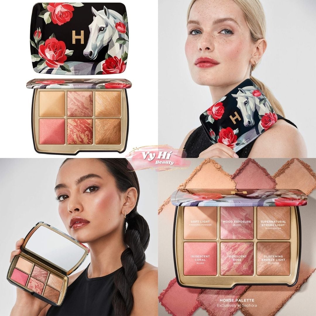 Bảng má Hourglass NGỰA Ambient Lighting Edit Unlocked HORSE 6 ô