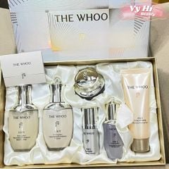 Set dưỡng da The Whoo Cheongidan 6 món gồm: 1 Toner 50ml + 1 kem dưỡng 10ml + 1 Essence 25ml + 1 sữa dưỡng Emulsion 50ml + 1 serum 10ml + 1 sữa rửa mặt 40ml