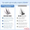 Mi Giả Mlen Diary Hoa Hướng Dương Lông Cụm Cong Tự Nhiên Mềm Mại