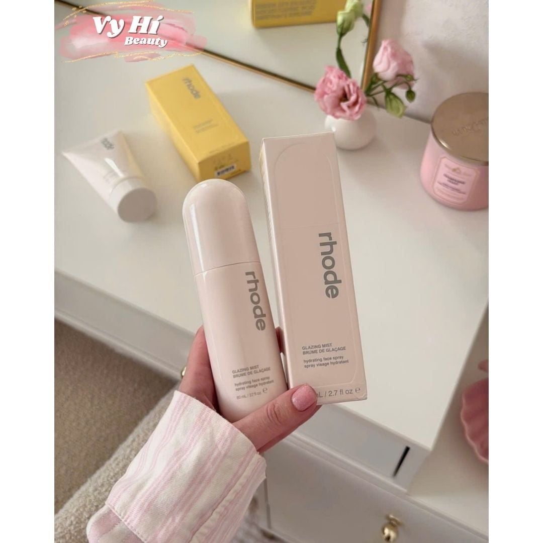 Xịt khoáng Rhode Glazing Mist hydrating face spray 80ml