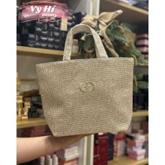 Túi Dior nhũ NGÔI SAO lấp lánh CÓ NÚT BẤM 22.5 cao x 33 ngang miệng túi x 22 ngang đáy x 12 rộng đáy