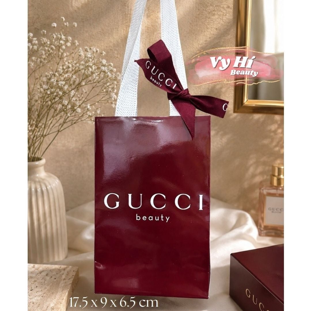 Túi giấy Gucci ĐỎ