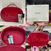 Tem Trung - Set Dior gồm 1 Kem nền Skinglow 0N 5ml + Serum OX-C Treatment 5ml + túi đỏ 18 x 14 x 6 cm
