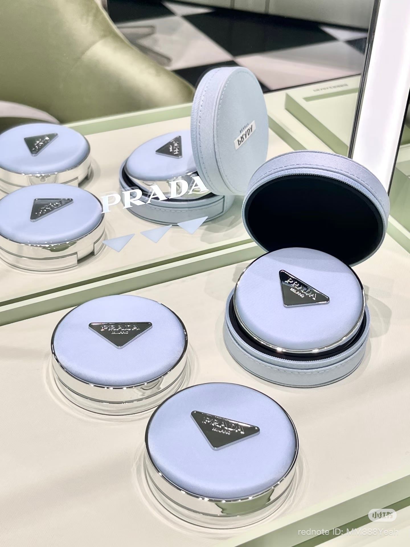 Cushion Prada Augmented Skin Reveal Mesh Cushion Foundation SPF 50+ PA+++