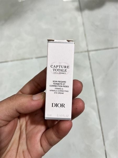 Kem mắt Dior Capture Totale Firming & Wrinkle-correcting 3ml