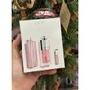 Set son Dior 3 món gồm: son dưỡng LIP GLOW full size 001 + son dưỡng LIP GLOW OIL full size 001 + son bóng MAXI mini 2ml 001