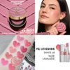 Set YSL 2 món màu 44 gồm son loveshine và phấn má tròn