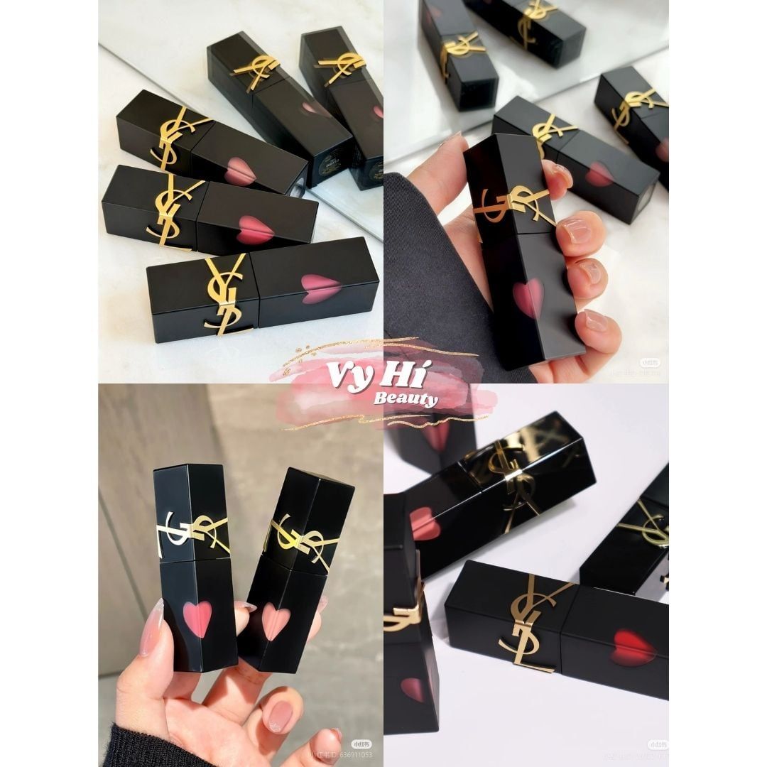 Son kem YSL The Inks Blur Matte Lip Stain vỏ trái tim 5.5ml