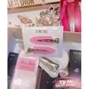 Set kẹp tóc Dior hồng