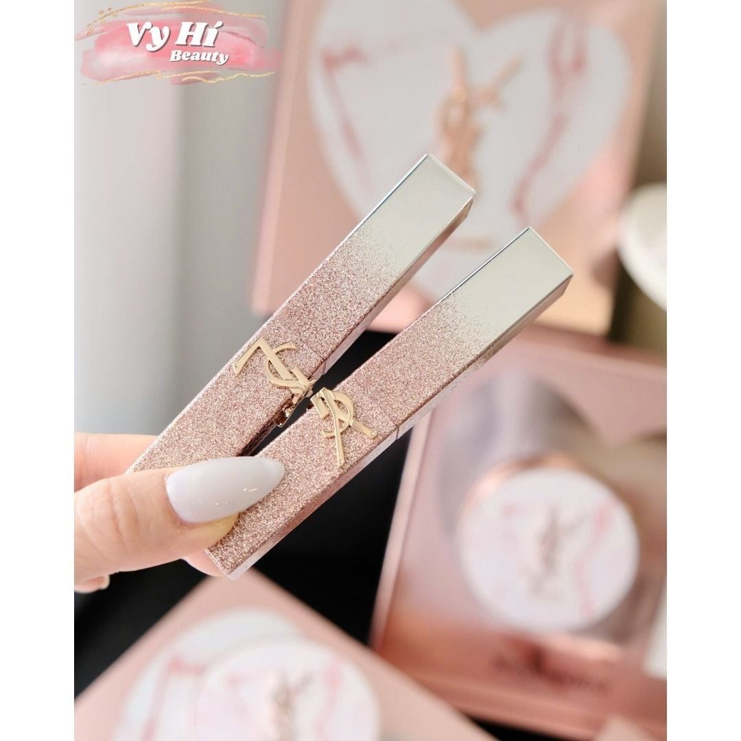Son thỏi YSL Slim Bling Bling NHŨ HỒNG Couture Matte 2.2g