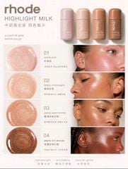 MINI - Bắt sáng Rhode dạng SỮA Highlight Milk Multipurpose Luminizer 8ml