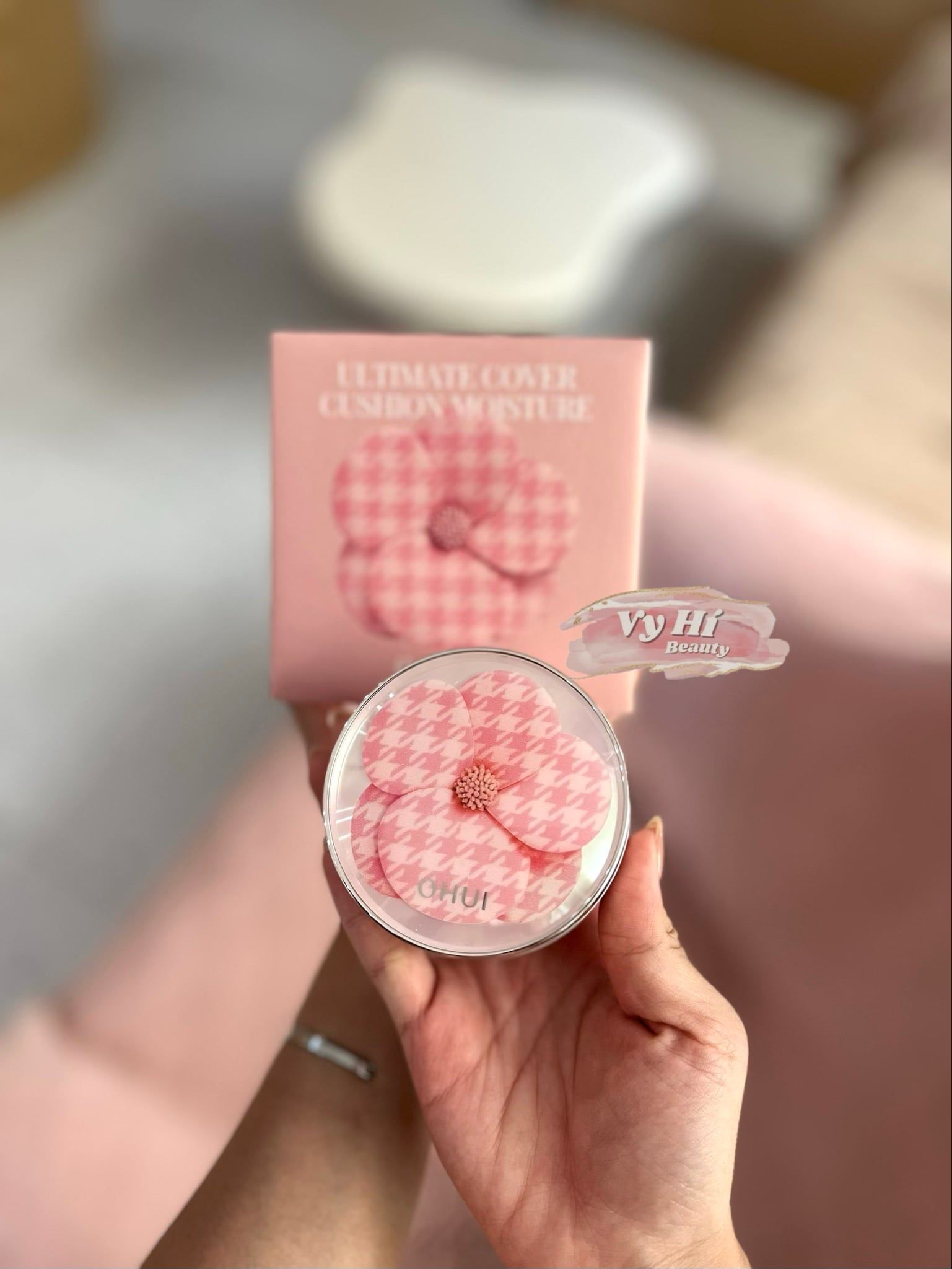 Cushion OHUI Ultimate Cover Cushion Moisture SPF 50+/PA+++ 15g