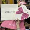 Set Valentino trái tim nơ hồng 6 món giới hạn
