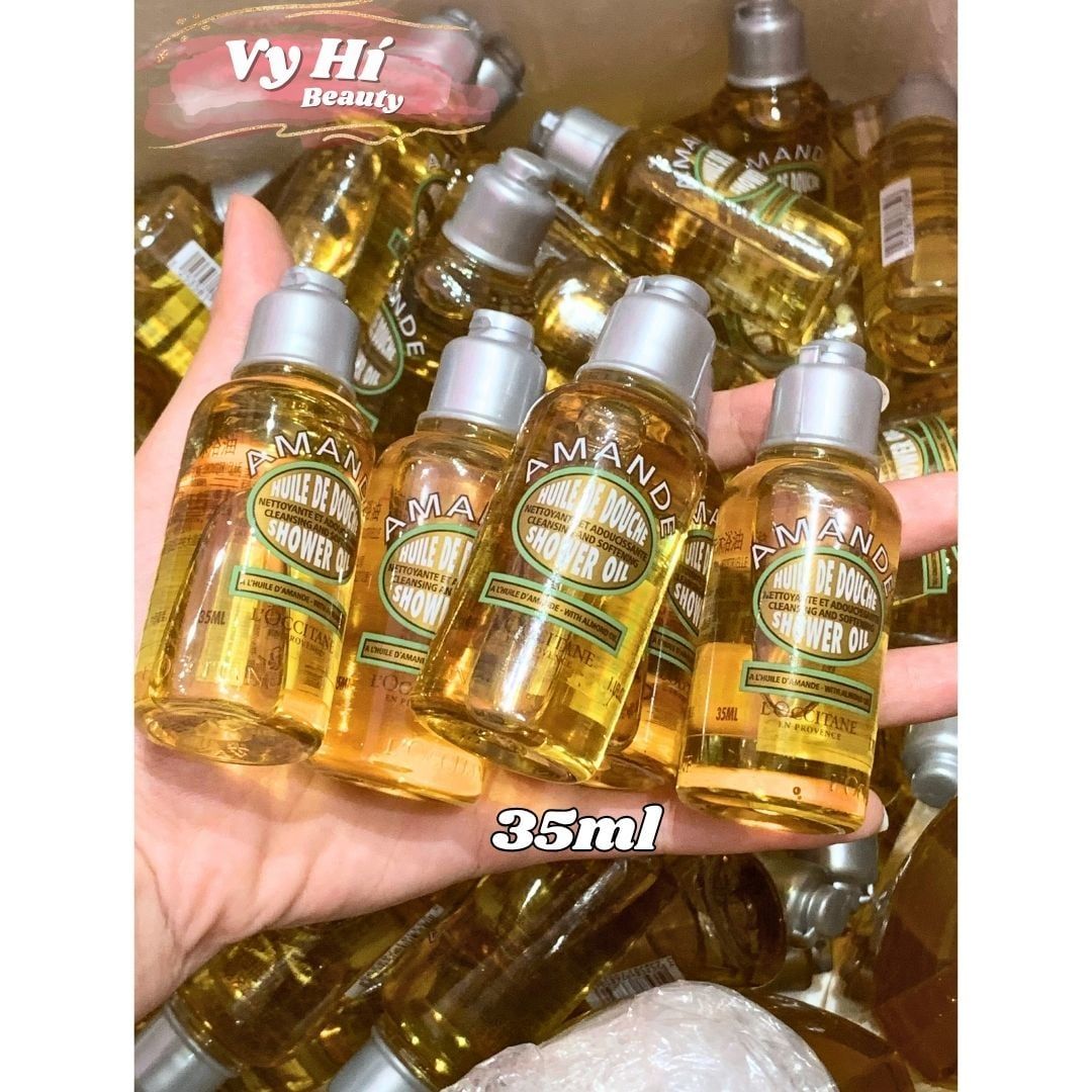 Dầu tắm Loccitane Hạnh Nhân shower oil mini 35ml