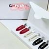 Set kẹp tóc Chanel 6 chiếc 3 màu Full box