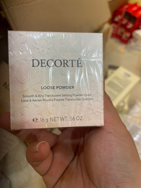 Phấn phủ Decorte Smooth & Airy Translucent Setting Powder Quad Loose Powder 16g