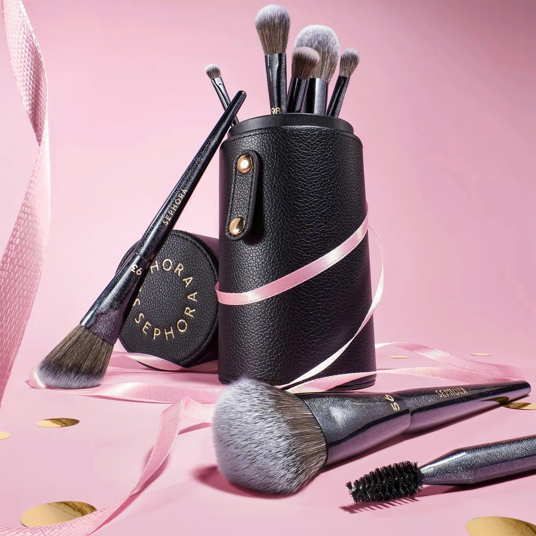 Set cọ Sephora Pro Face & Eye gồm 8 cây