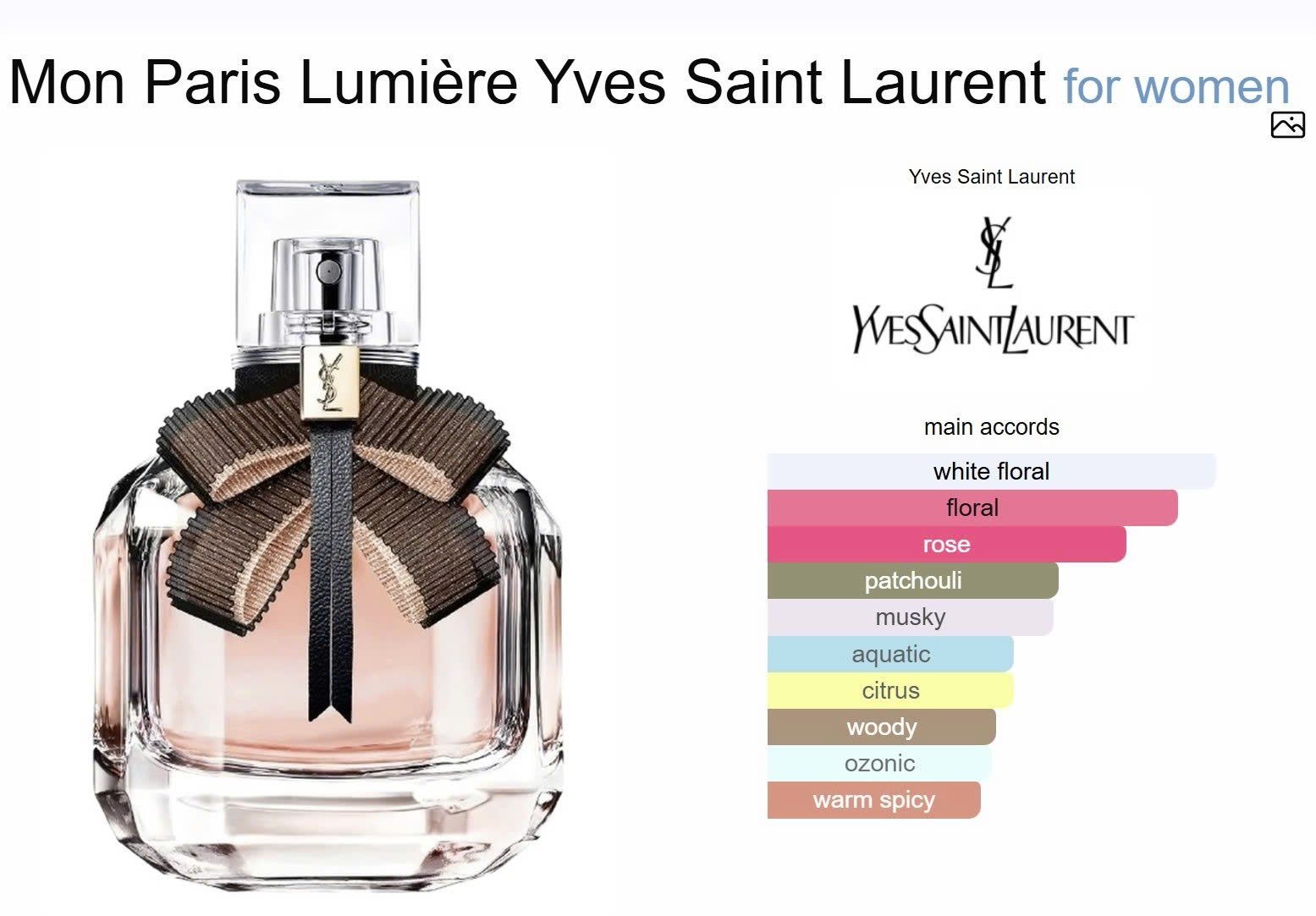 YSL nước hoa mon Paris edt lumiere full 50ml