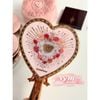 Gương cầm tay Charlotte Tilbury TRÁI TIM 22 x 12 cm