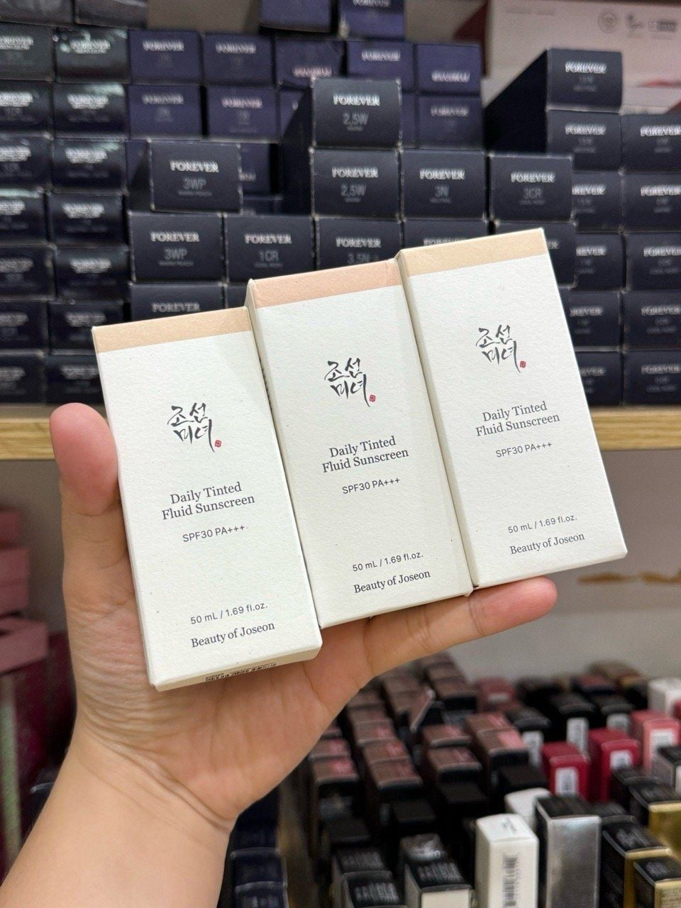 Kem chống nắng Beauty of Joseon CÓ MÀU Daily Tinted Fluid Sunscreen SPF30 PA+++ 50ml