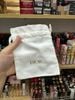 Túi vải Dior dây rút canvas màu trắng