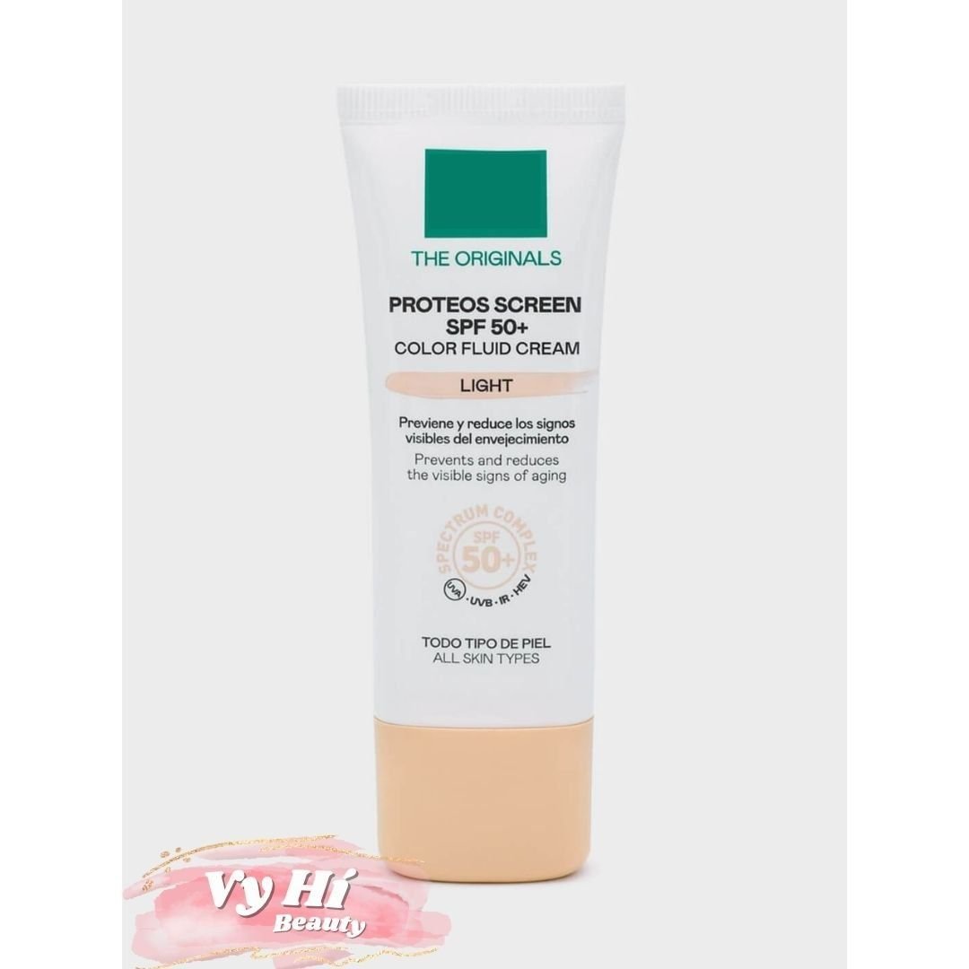 Kem chống nắng NÂNG TONE Martiderm The Originals Color Fluid Cream Light 40ml