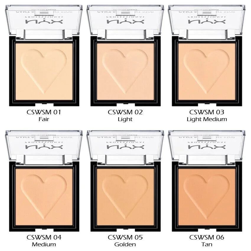Phấn phủ NYX dạng nén Can't Stop Won't Stop 6g