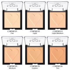 Phấn phủ NYX dạng nén Can't Stop Won't Stop 6g