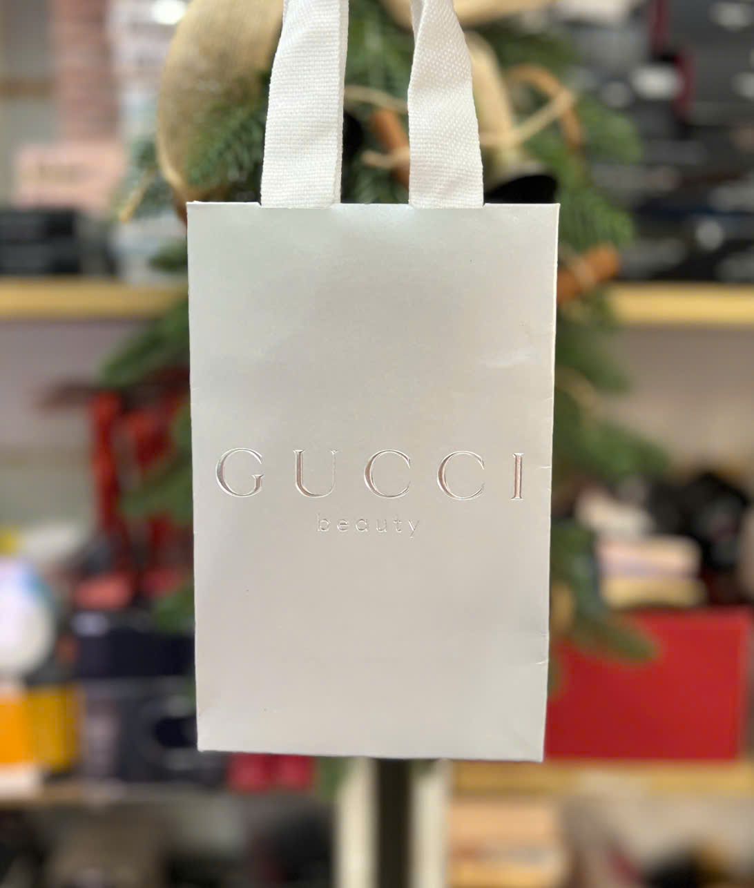 Túi giấy Gucci BẠC 17 x 6 x 11 cm