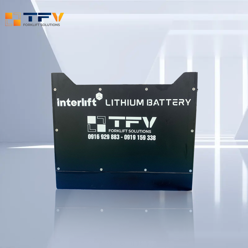 Pin Lithium 24V 608Ah hiệu Interlift cho xe nâng, xe điện